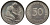 ФРГ 50 пфеннигов 1966 G KM 109.1, J. 384 медно-никель PROOF 1099-4-44