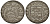 Польша, Эльблонг 1/24 талера 1635 Шведское правление, Кристина (1632-1654), вес 1,09 гр. KM 43 серебро 1516-625