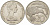 Новая Зеландия 20 центов 1967 Елизавета II (1952-2022), птичка киви KM 36.1 медно-никель 109-443