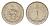Иран 1 риал 1972 SH 1351 KM 1171a медно-никель 4640-411