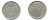 БЕЛЬГИЯ 1 ФРАНК 1971 BELGIQUE KM 142.1 медно-никель 86-1334