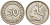 ФРГ 50 пфеннигов 1949 J KM 104, J. 379 медно-никель 112-949