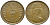 Великобритания 1/2 пенни 1976 Елизавета II (1952-2022) KM 914, Spink 4239 бронза 4392-1328