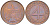 ГЕРМАНИЯ 4 РЕЙХСПФЕННИГА 1932 А KM 75, J. 315 бронза 210-554