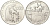 Ватикан 1000 лир 1996 Иоанн Павел II (1978-2005) KM 278 серебро UNC 1530-423