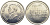 Иордания 2 1/2 пиастра 1996 KM 53 никелированная сталь aUNC 4549-137