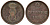 Ганновер 2 пфеннига 1850 B, Эрнст Август (1837-1851) KM 202.1, AKS 124, J. 75 медь 75-1936