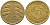 Германия 50 рентенпфеннигов 1924 J J. 310, KM 34 алюминиевая бронза  UNC  413-1033