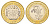 Западная Африка (BCEAO) 500 франков 2003 KM 15 биметалл UNC 4671-211