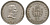 Уругвай 25 сентесимо 1960 KM 40 медно-никель 4169-818