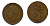 Великобритания 1 пенни 1921 Георг V (1910-1936) KM 810, Spink 4051 бронза 47-636