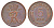 Дания 5 эре 1969 С. S, Фредерик IX (1947-1972) KM 848 бронза 4654-336