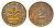 ФРГ 2 пфеннига 1965 F KM 106, J. 381 бронза 211-536