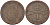 Дания 1 риксбанкскиллинг 1842 VS, Кристиан VIII (1839-1848) KM 726 (С120.2) медь 28-512