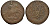 Россия 2 копейки 1761 красный монетный двор, Елизавета Петровна (1741-1762) Биткин 395 медь 221-811
