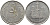 ОАЭ 50 филсов 1973 AH 1393, нефтяные вышки KM 5 медно-никель 4398-226
