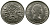 Великобритания 2 шиллинга (флорин) 1966 Елизавета II (1952-2022) KM 906, Spink 4146 медно-никель 4382-621