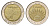Аргентина 1 песо 2010 200 лет Аргентине - Мар-дель-Плата KM 158 биметалл 4571-546
