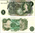 АНГЛИЯ 1 ФУНТ 1970-1977 ПОДПИСЬ J.B. PAGE Pick 374g бумага UNC (ПРЕСС) 7214-6-2