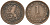 Нидерланды 1 цент 1897 Вильгельмина (1890-1948) KM 107 бронза 4576-624