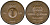 Швеция 1 эре 1965 U, Густав VI Адольф (1950-1973) KM 820 бронза 201-1155