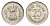 Индия 25 пайс 1986 KM 49.1 медно-никель UNC 4697-838