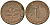 ФРГ 1 пфенниг 1979 G KM 105, J.380 сталь плакированная медью 08-1326