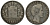 ГРЕЦИЯ 1/2 ДРАХМЫ 1834 А, ОТТО БАВАРСКИЙ (1832-1862) KM 19 серебро 3896-1341