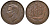 Великобритания 1/2 пенни 1946 Георг VI (1936-1952) KM 844, Spink 4115 бронза 4122-811
