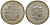 Великобритания 2 фунта 2009 Елизавета II (1952-2022), 250 лет со дня рождения Роберта Бёрнса KM 1116, Spink K24 биметалл UNC 603-1324