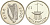 Ирландия 1 фунт 2000 миллениум, корабль KM P1 серебро  PROOF  1526-614