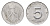 ГДР 5 пфеннигов 1952 A KM 6 алюминий 4651-618