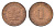 ФРГ 1 пфенниг 1949 D KM A101, J. 376 сталь плакированная медью 4685-339