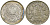 Германия 1/2 марки 1919 E J. 16, KM 17 серебро UNC 65-317
