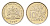 Тринидад и Тобаго 10 центов 2001 цветок гибискуса KM 31 медно-никель UNC 4685-537