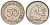 ФРГ 50 пфеннигов 1984 J KM 109, J. 384 медно-никель 4177-722