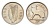 Ирландия 3 пенса 1966 заяц KM 12a медно-никель aUNC 4696-465