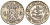 Нидерландская Восточная Индия 1/4 гульдена 1854 Виллем III (1849-1890) KM 305 серебро 1528-424