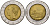Италия 500 лир 1991 R, Квиринальский дворец в Риме KM 111 биметалл 4156-446