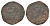 Испанские Нидерланды 1 лиард 1590? Филипп II (1556-1598) Gelder Hoc 232, Vanhoudt 321, Witte 873 медь 3711-711