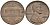 США 1 цент 1964 D, Линкольн KM 201 медь цинк 4564-439