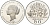 Гаити 50 гурдов 1981 50 лет FAO, голова женщины KM 149 серебро PROOF 1066-1-23