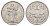 Французская Новая Каледония 2 франка 1977 KM 14 алюминий UNC 4641-142