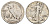 США 1/2 доллара (50 центов) 1943 D KM 142 серебро 4044-1022