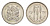 Родезия 2-1/2 цента 1970 (год-тип) KM 11 медно-никель  UNC  4640-936