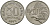 Индонезия 50 рупий 1971 райская птица KM 35 медно-никель 4167-555