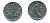 ФРАНЦИЯ 1 ФРАНК 1976 СЕЯТЕЛЬ KM 925.1 никель 86-1815