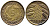 ГЕРМАНИЯ 5 РЕЙХСПФЕННИГОВ 1925 D KM 39, J. 316 алюминиевая бронза 39-544