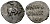 ВЕЛИКОЕ КНЯЖЕСТВО МОСКОВСКОЕ ДЕНГА 1535 - 1547 ИВАН IV ВАСИЛЬЕВИЧ, МОСКОВСКИЙ МОНЕТНЫЙ ДВОР, 0,34 ГР ГиК №44 серебро 262-1064