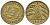 ГЕРМАНИЯ 5 РЕЙХСПФЕННИГОВ 1924 E KM 39, J. 316 алюминиевая бронза 39-533